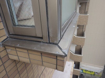 漏水調査後の補修工事　神戸